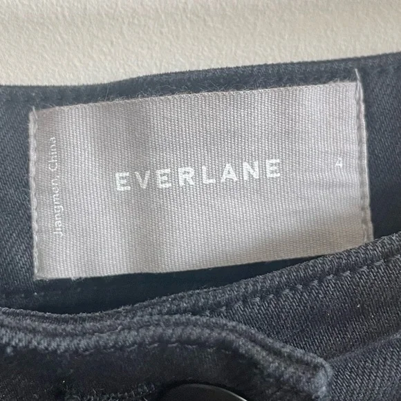 Everlane Women's Black Wide-Leg Jeans - Picture 7 of 11